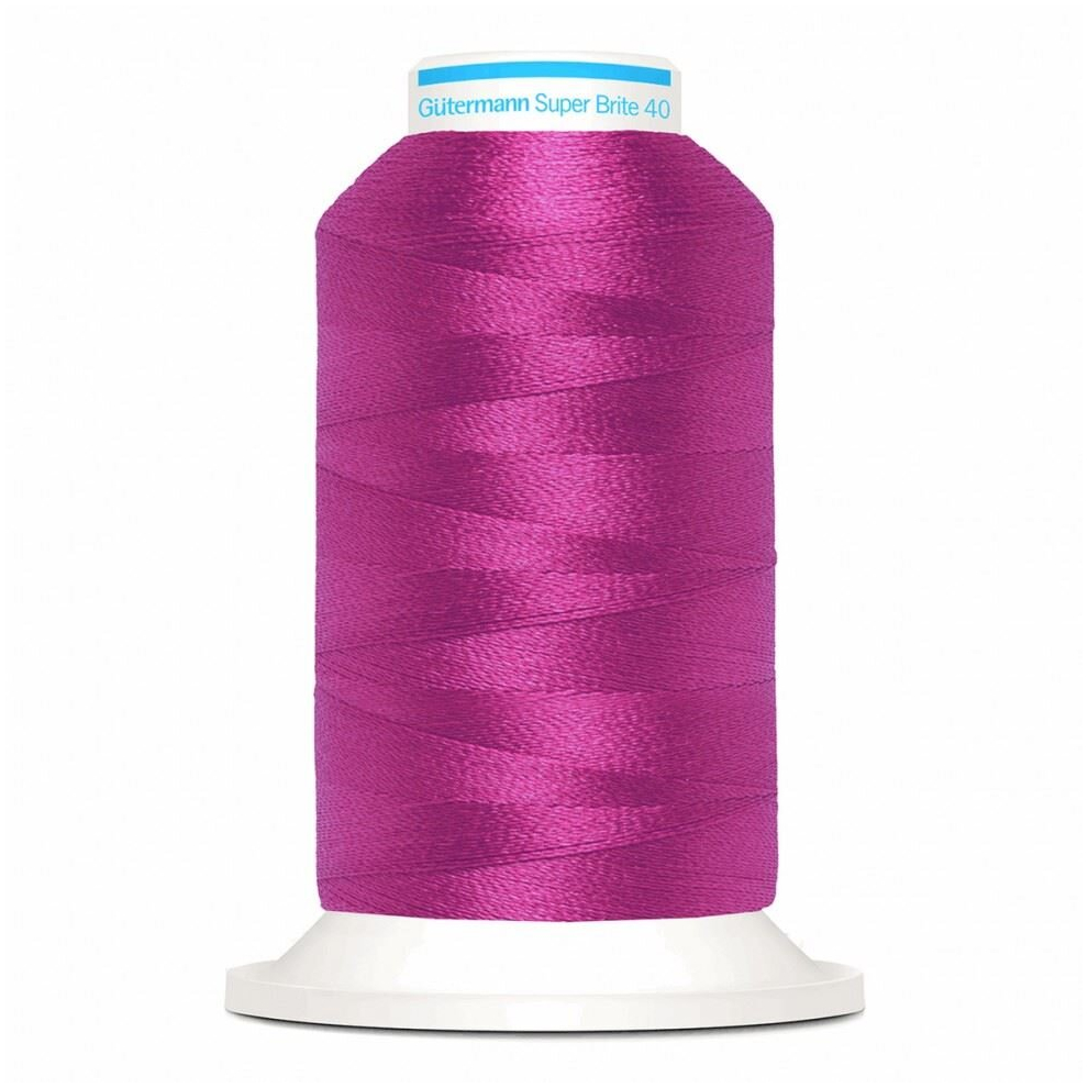Gutermann Super Brite Polyester 40 Embroidery Thread 5560 - 1000 Metres - each