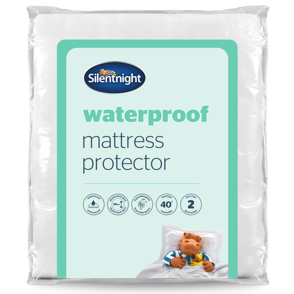 Silentnight Waterproof Mattress Protector - King