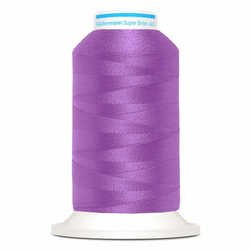 Gütermann Gutermann Super Brite Polyester 40 Embroidery Thread 9019 - 1000 Metres - each