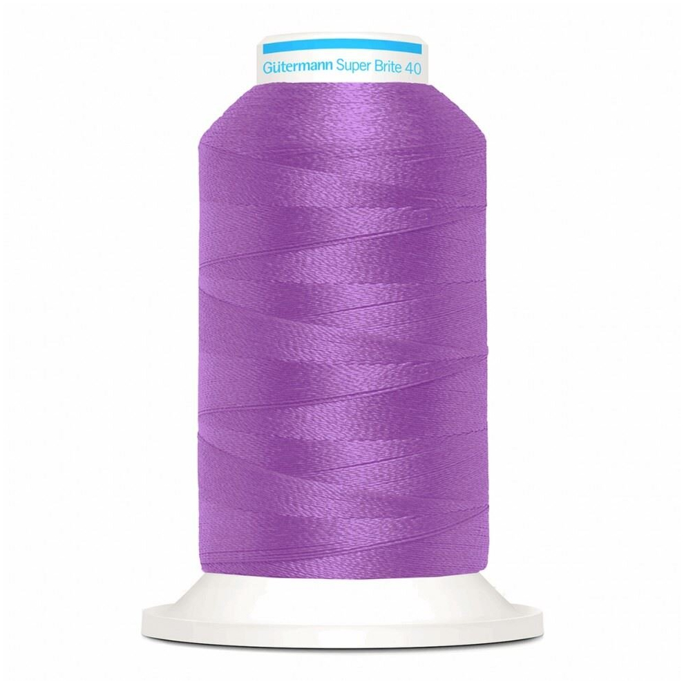Gütermann Gutermann Super Brite Polyester 40 Embroidery Thread 9019 - 1000 Metres - Each