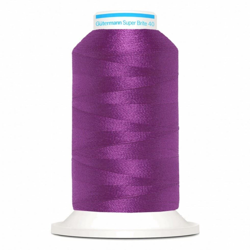 Gütermann Gutermann Super Brite Polyester 40 Embroidery Thread 9046 - 1000 Metres - each