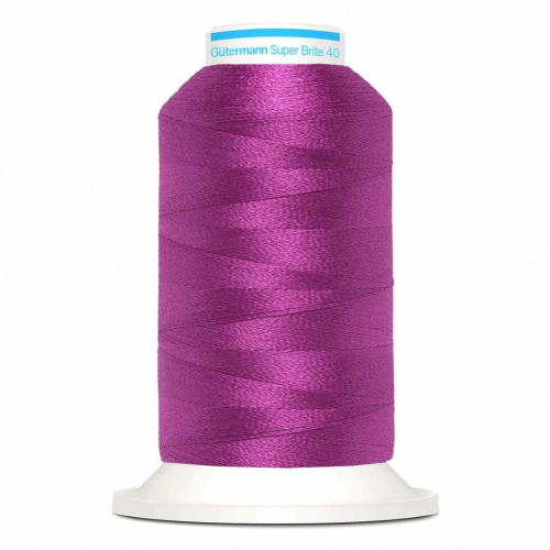Gütermann Gutermann Super Brite Polyester 40 Embroidery Thread 9027 - 1000 Metres - each