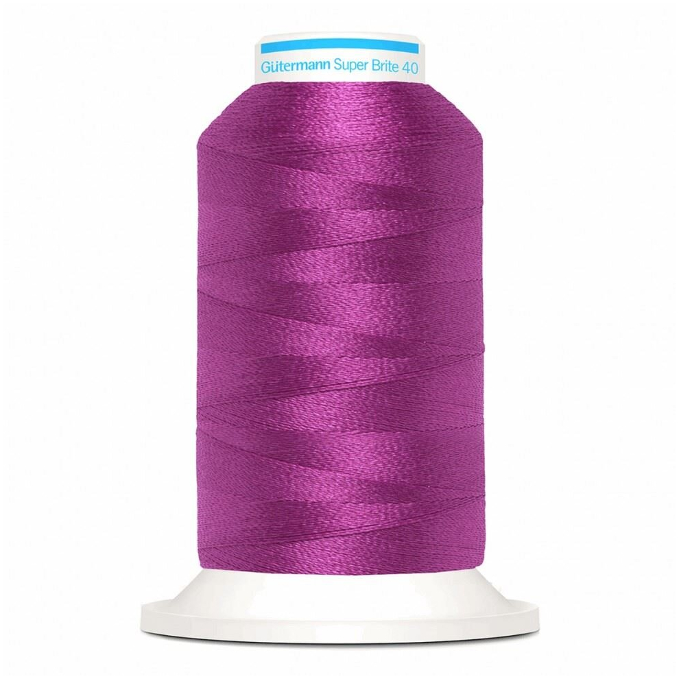 Gütermann Gutermann Super Brite Polyester 40 Embroidery Thread 9027 - 1000 Metres - Each