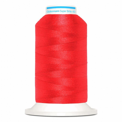Gütermann Gutermann Super Brite Polyester 40 Embroidery Thread 9020 - 1000 Metres - each