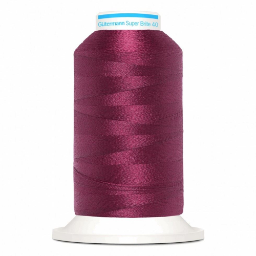 Gütermann Gutermann Super Brite Polyester 40 Embroidery Thread 5796 - 1000 Metres - each