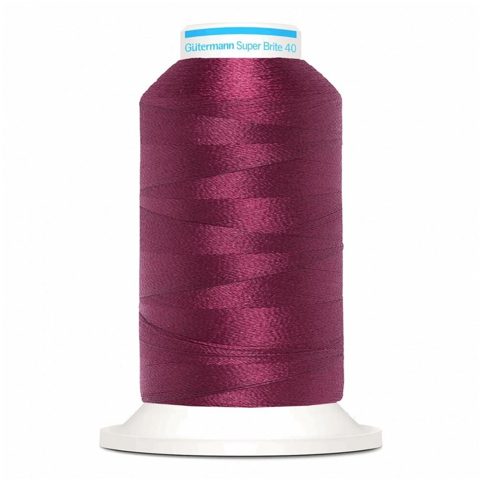 Gütermann Gutermann Super Brite Polyester 40 Embroidery Thread 5796 - 1000 Metres - Each