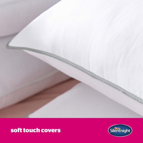 Silentnight Silentnight Luxury Overlocked Ultrabounce Pillow - 2 Pack 2