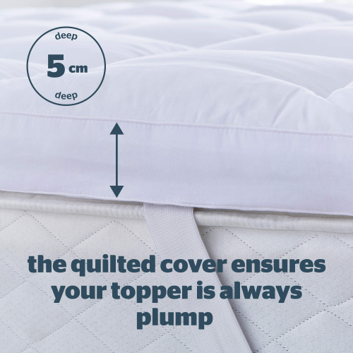Silentnight Silentnight Luxury Deep Sleep 1000 Mattress Topper - Super King 2