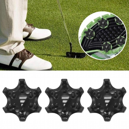 30Pcs Golf Shoe Spikes Removal Tool Clamp Cleats Studs Replacement Plastic Comfort Durability with Removal Tool 2