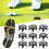 30Pcs Golf Shoe Spikes Removal Tool Clamp Cleats Studs Replacement Plastic Comfort Durability with Removal Tool 4