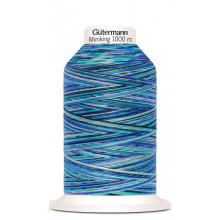 Gutermann Multicolour Miniking Overlocker Thread 9957 - 1000 Metres - each