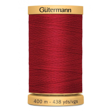 Gutermann Cotton Sewing Thread 2074 - 400 Metres (714330\2074) - 100% Cotton, Colourfast, Durable for Dressmaking & Quilting