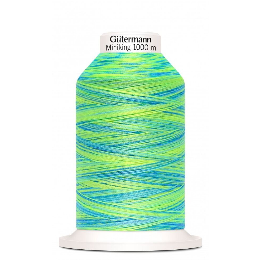 Gutermann Multicolour Miniking Overlocker Thread 9968 - 1000 Metres - each