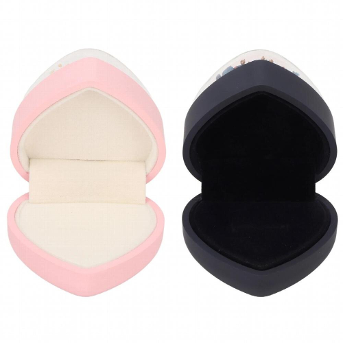 Rose Flower Box Heart Shaped Eternal Rose Flower Box for Christmas 2