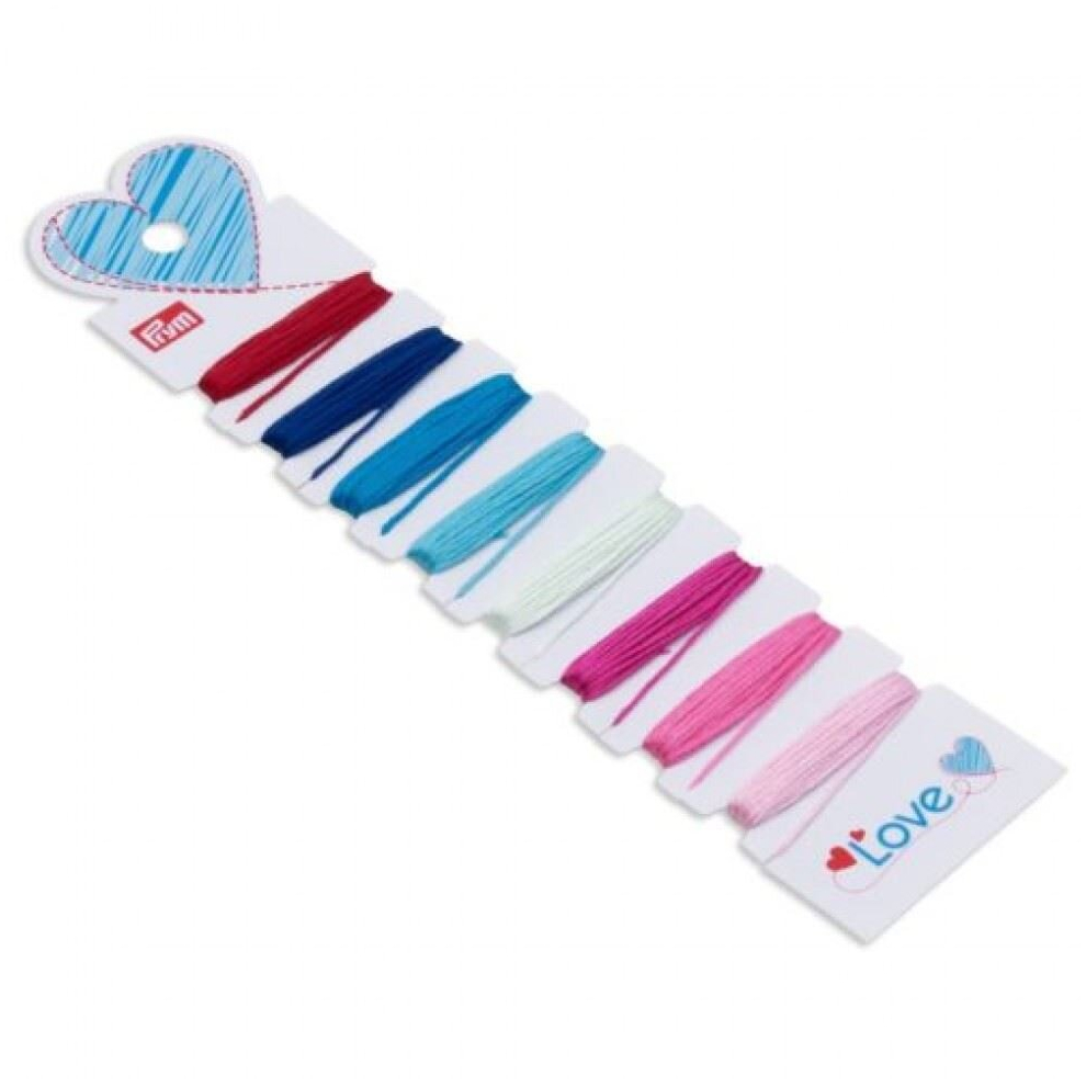 Prym Love Embroidery Floss Bobbin With Thread Set 3 - each