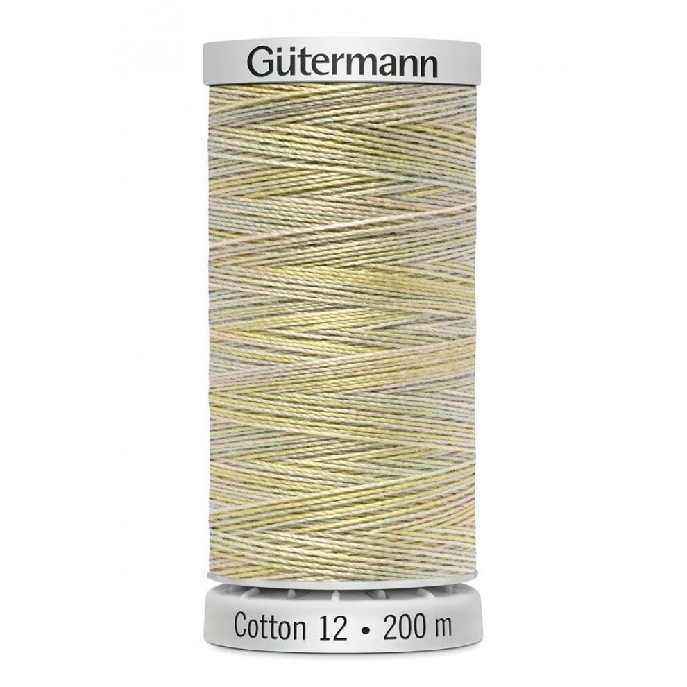 Gütermann Gutermann No 12 Sulky Cotton Embroidery Thread 4012 - 200 Metres - Each
