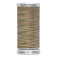 Gutermann No 12 Sulky Cotton Embroidery Thread 4026 - 200 Metres - each