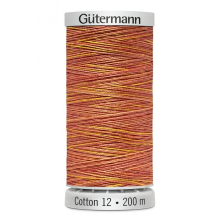 Gutermann No 12 Sulky Cotton Embroidery Thread 4003 - 200 Metres - each