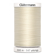 Gutermann Sew All Polyester Sewing Thread 802 - 500 Metres - each
