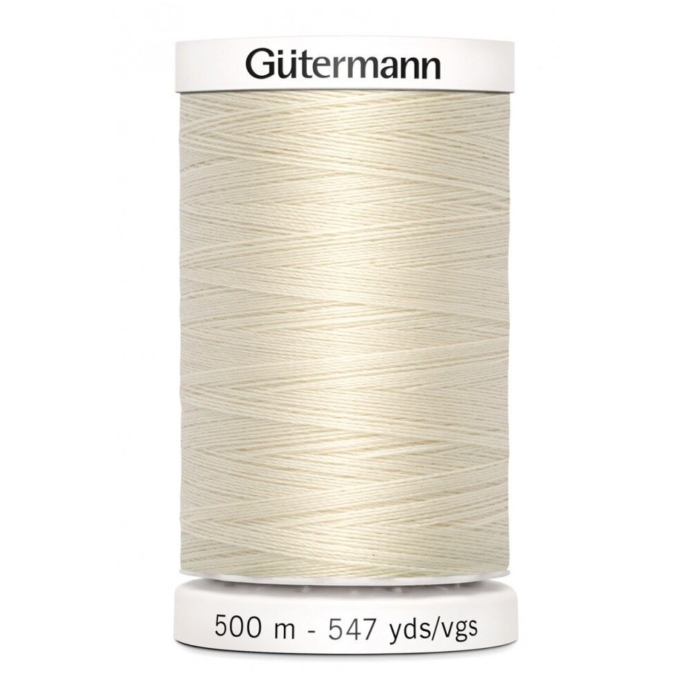 Gutermann Sew All Polyester Sewing Thread 802 - 500 Metres - each