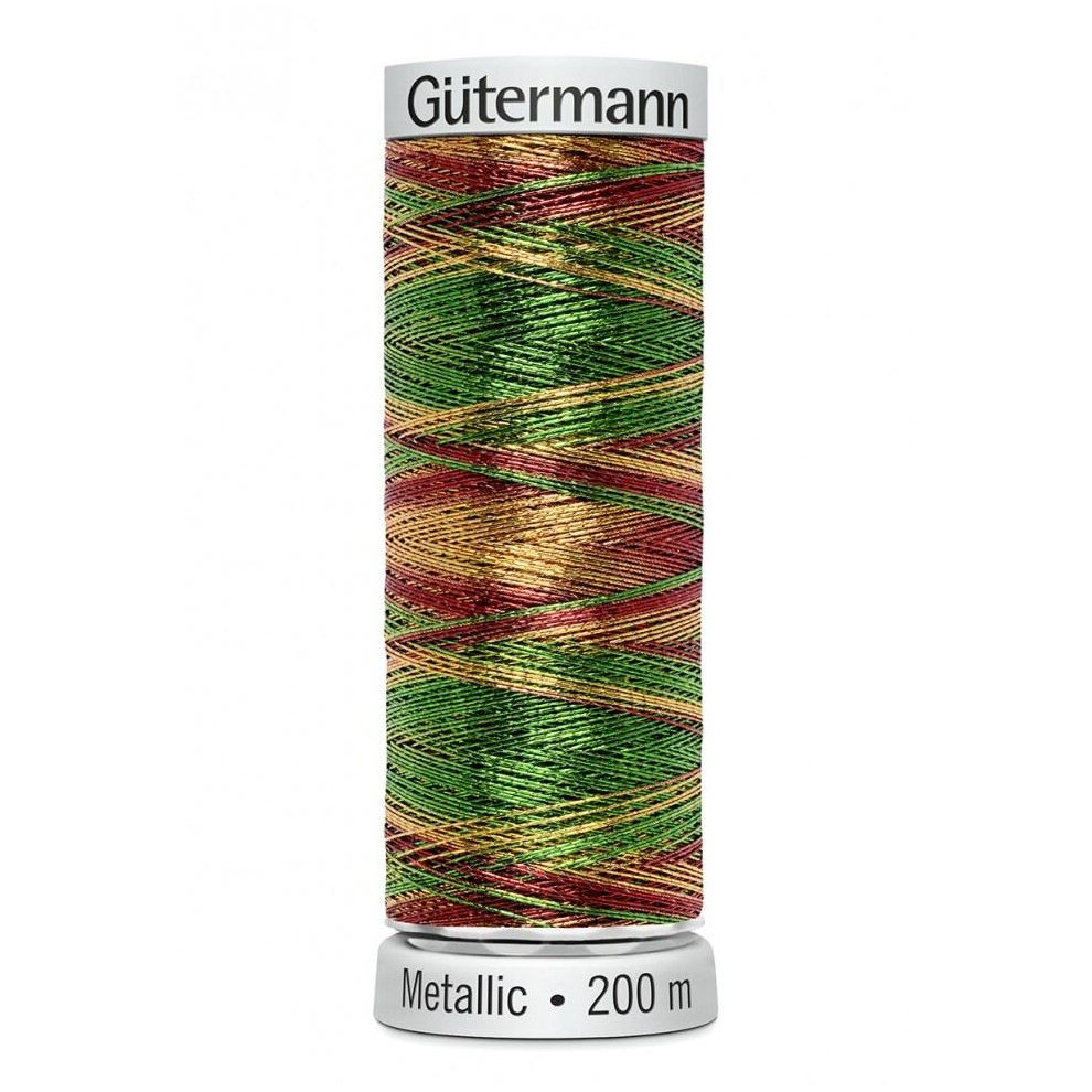 Gutermann Sulky Metallic Embroidery Thread 7027 - 200 Metres - each