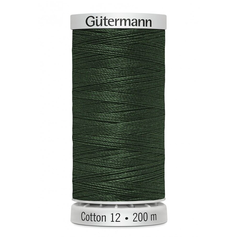 Gütermann Gutermann No 12 Sulky Cotton Embroidery Thread 1232 - 200 Metres - Each