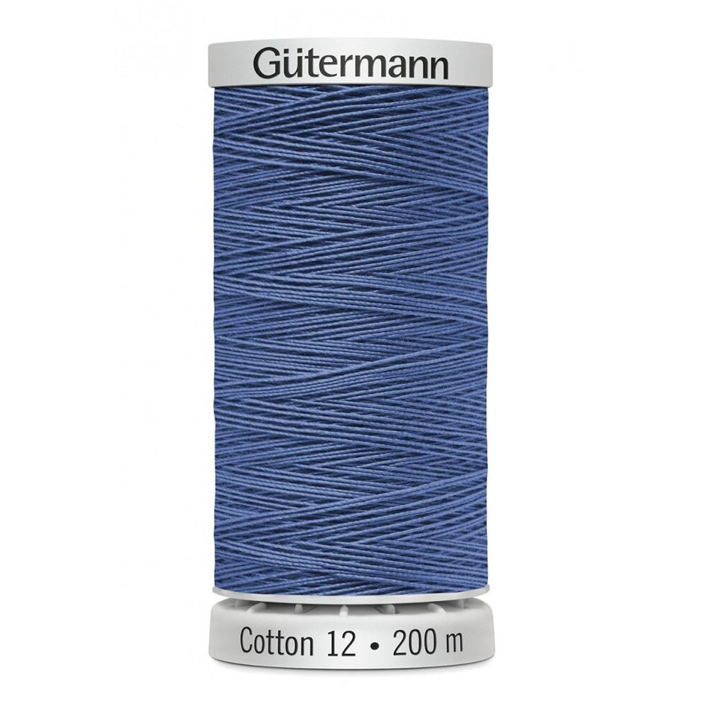 Gütermann Gutermann No 12 Sulky Cotton Embroidery Thread 1198 - 200 Metres - Each