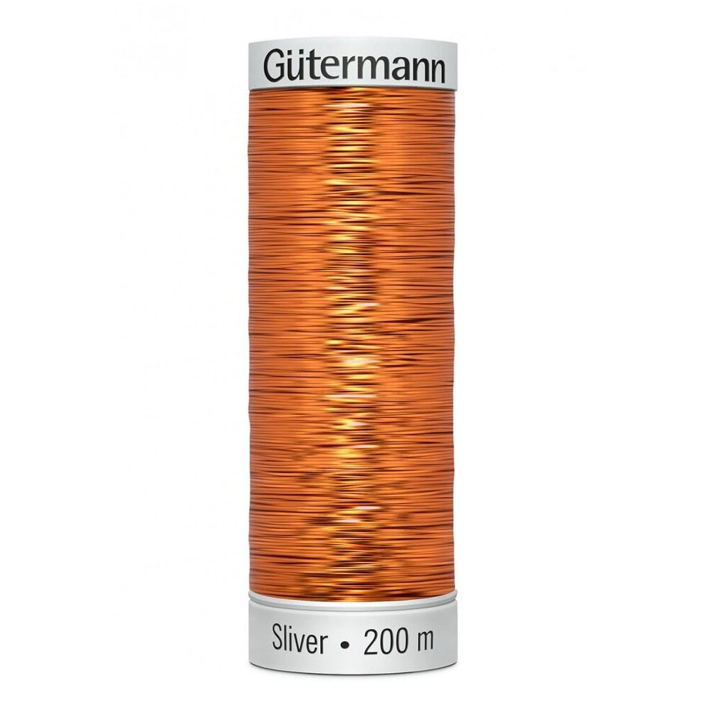 Gutermann Sulky Sliver Embroidery Thread 8006 - 200 Metres - each