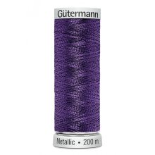 Gutermann Sulky Metallic Embroidery Thread 7050 - 200 Metres - each