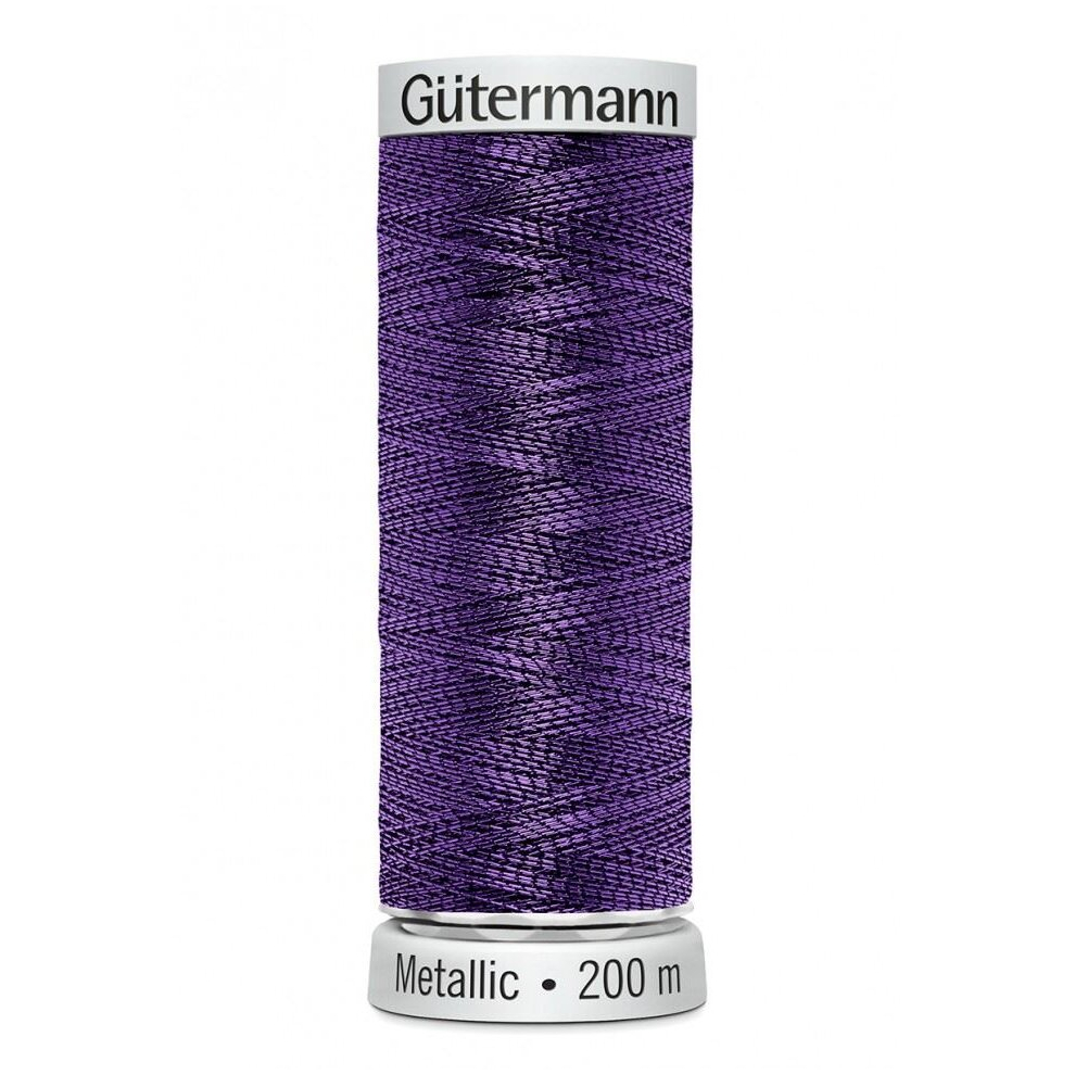 Gutermann Sulky Metallic Embroidery Thread 7050 - 200 Metres - each