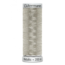 Gutermann Sulky Metallic Embroidery Thread 7001 - 200 Metres - each