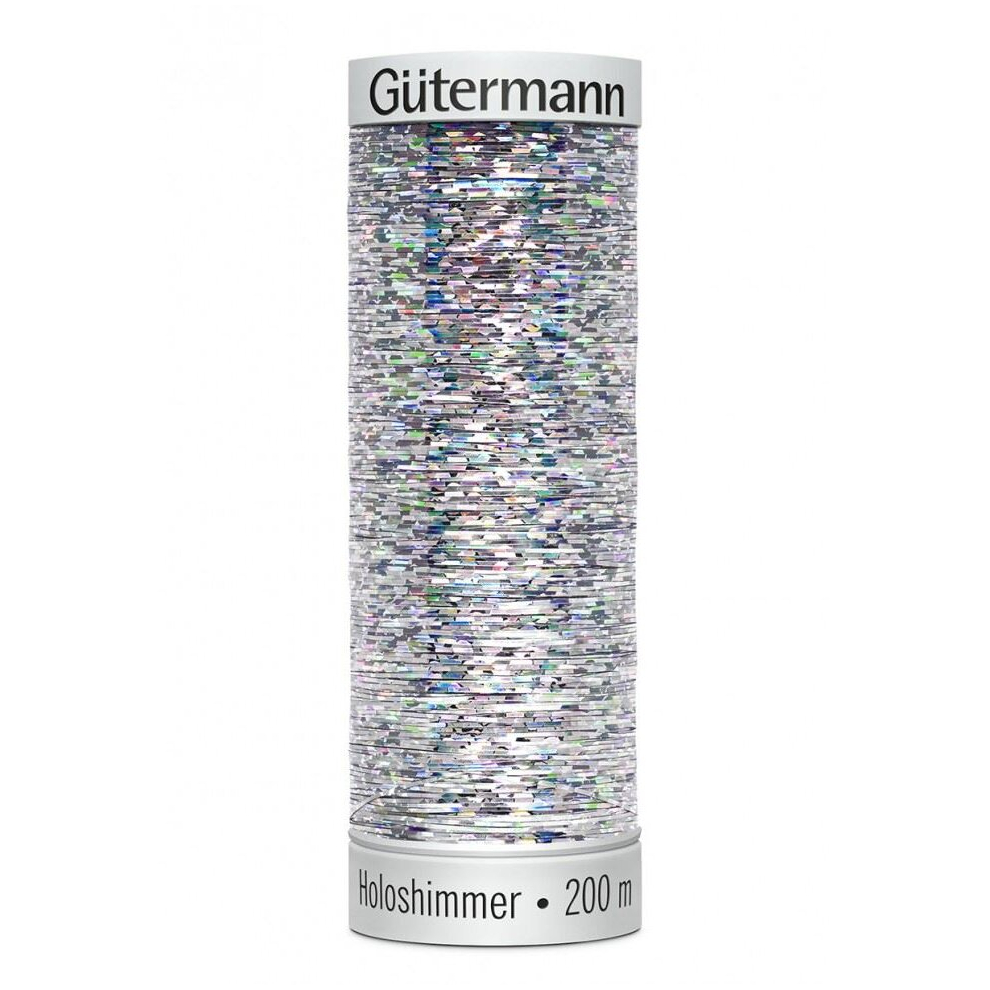Gütermann Gutermann Sulky Holoshimmer Embroidery Thread 6001 - 200 Metres - Each
