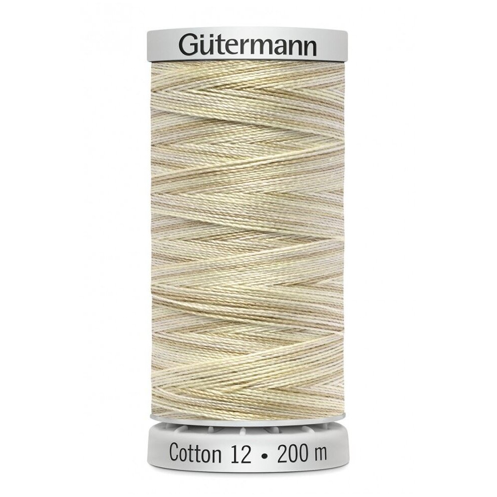 Gütermann Gutermann No 12 Sulky Cotton Embroidery Thread 4001 - 200 Metres - Each
