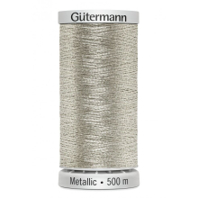 Gutermann Sulky Metallic Embroidery Thread 7001 - 500 Metres - each
