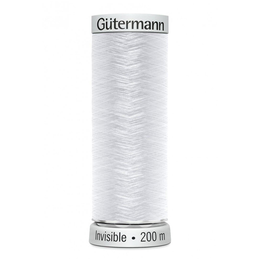Gutermann Sulky Invisible Thread 1001 (Light) - 200 Metres - each