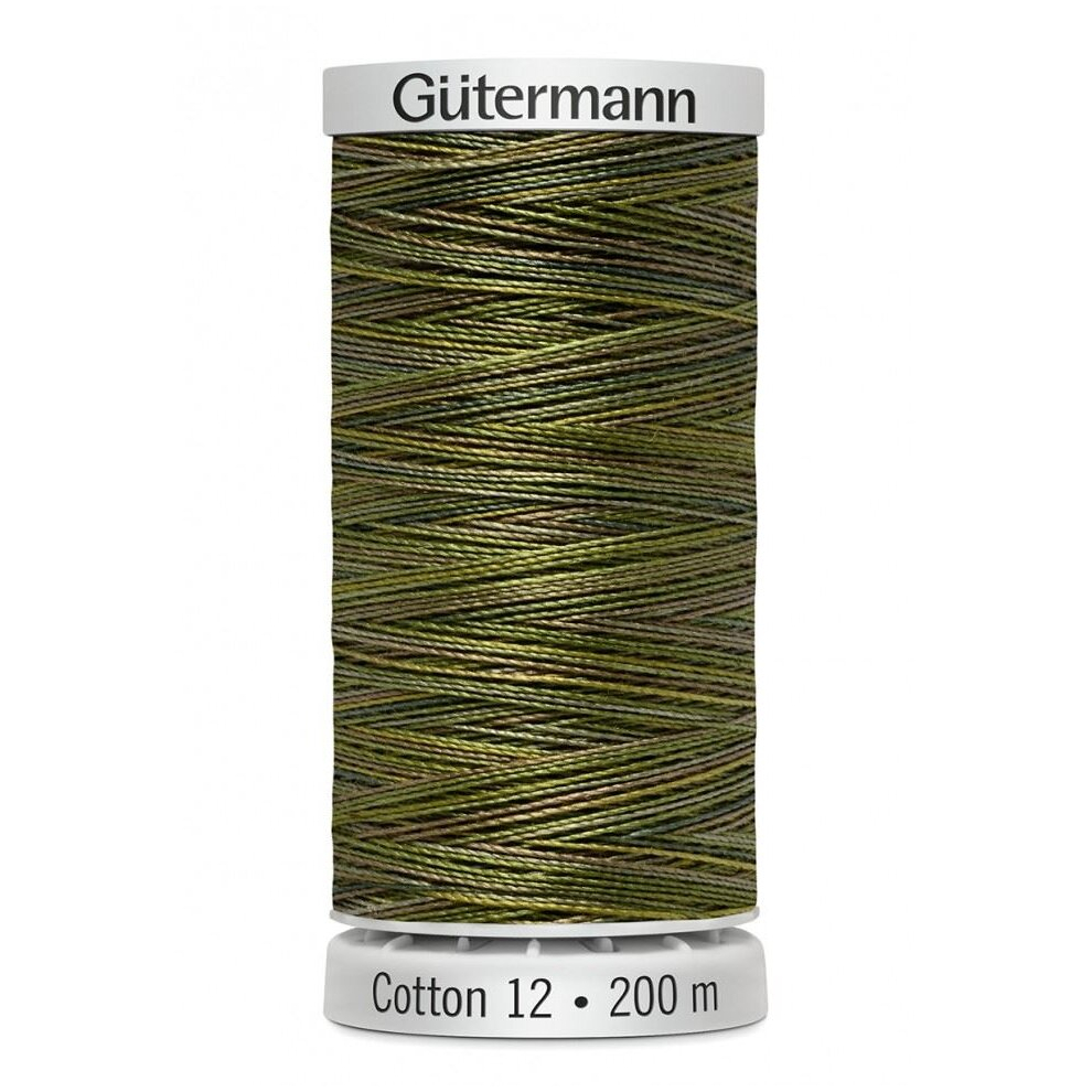 Gütermann Gutermann No 12 Sulky Cotton Embroidery Thread 4020 - 200 Metres - Each