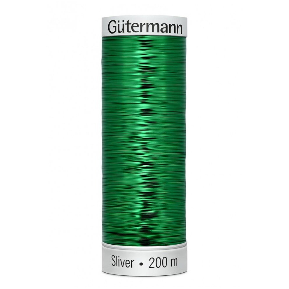 Gutermann Sulky Sliver Embroidery Thread 8018 - 200 Metres - each