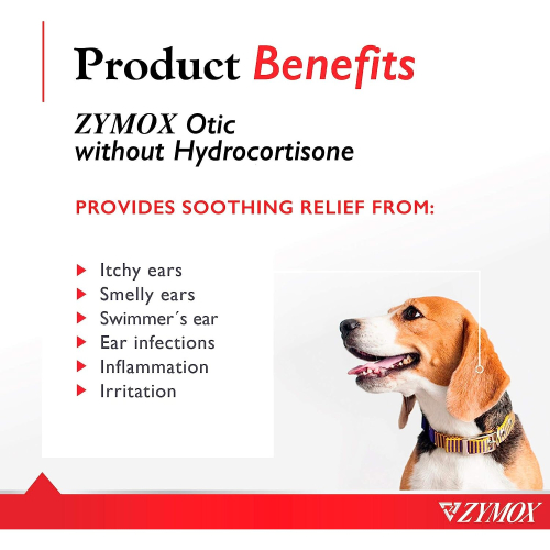 ZYMOX Ear Solution - Hydrocortisone FREE 1