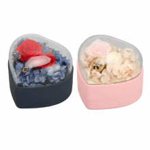 Ring Rose Box Rose Box Heart Shaped for Valentine