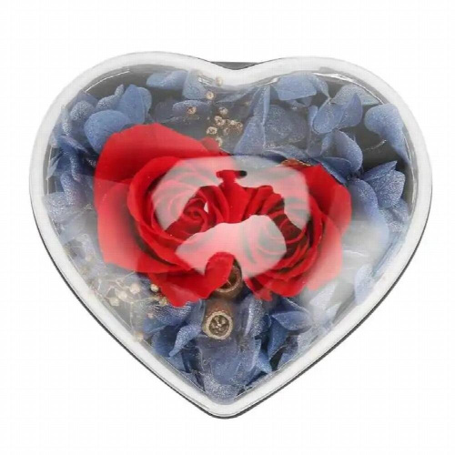 Ring Rose Box Rose Box Heart Shaped for Valentine 1