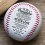 To My Daughter From Dad Baseball Ball 2
