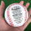 To My Daughter From Dad Baseball Ball 4