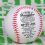 To My Daughter From Dad Baseball Ball 5