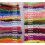 40 Roll Assorted 1mm 1.5mm Macrame Beading Rattail Braided Nylon Cords Kumihimo String Thread for Jewelry Making 1