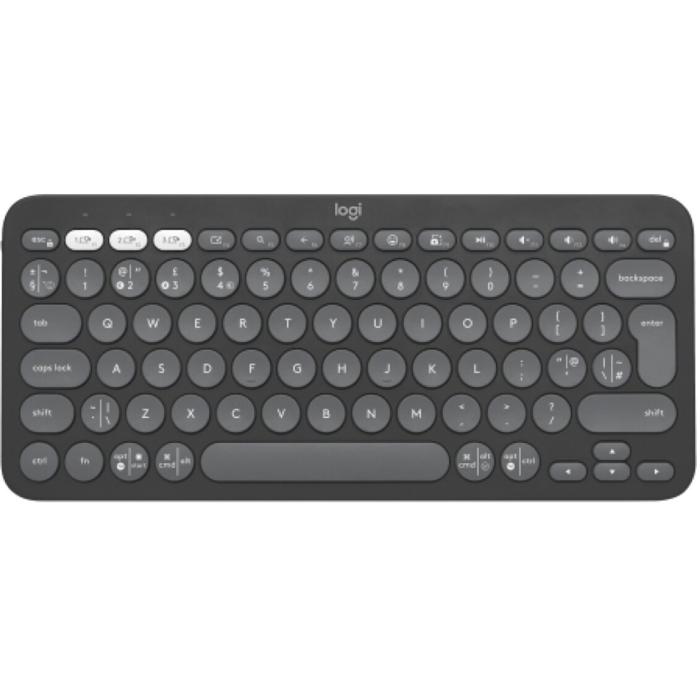 PEBBLE KEYS 2 K380S GRAPHITE UK BT