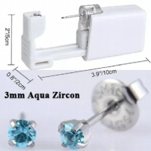 Disposable Sterile Ear Piercing Unit For Baby Ear Tragus Piercing Gun Little Children NO PAIN Piercer Tool Machine Kit Stud