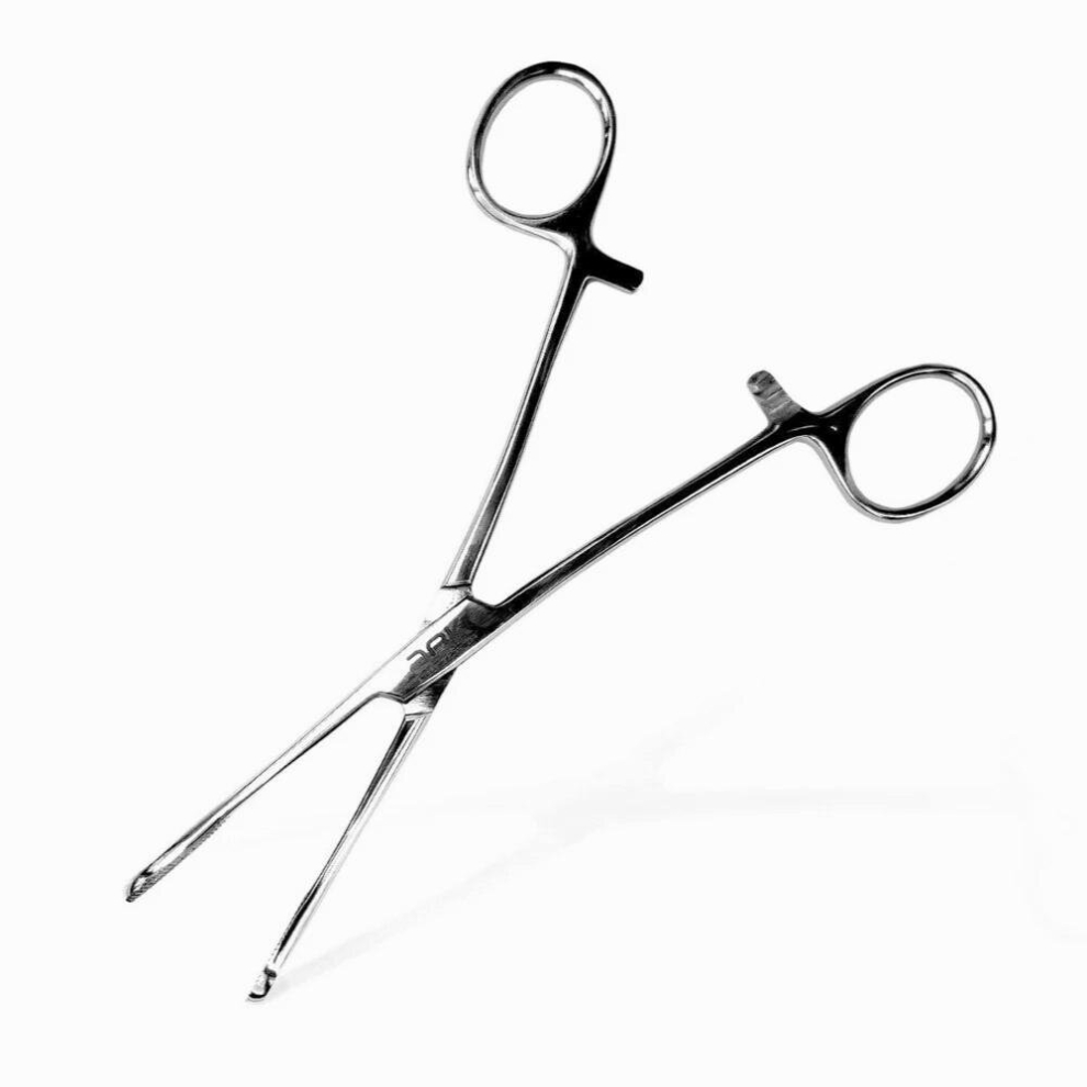 Women's Multicoloured 1Pc Body Piercing Sponge Clamp Professional Closed Sponge Clamp Forceps Piercing Plier Positioning Pliers For Body Piercing