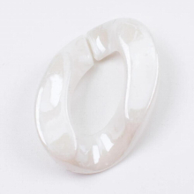 20pcs 20*30mm Acrylic Link Chain Accessories Bead for Jewelry Making Necklace Bracelet DIY Bag Decoration