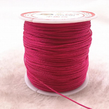 90Meters/roll 1.0mm Nylon Cord Thread Chinese Knot Macrame Cord Bracelet Braided String DIY Tassels Beading String Thread