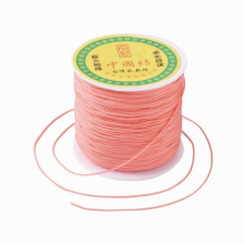 0.8mm Nylon Cord Thread DIY Beading Braided Bracelet Jewelry Accessory Making Findings Chinese Knot Macrame Cord 90m/roll